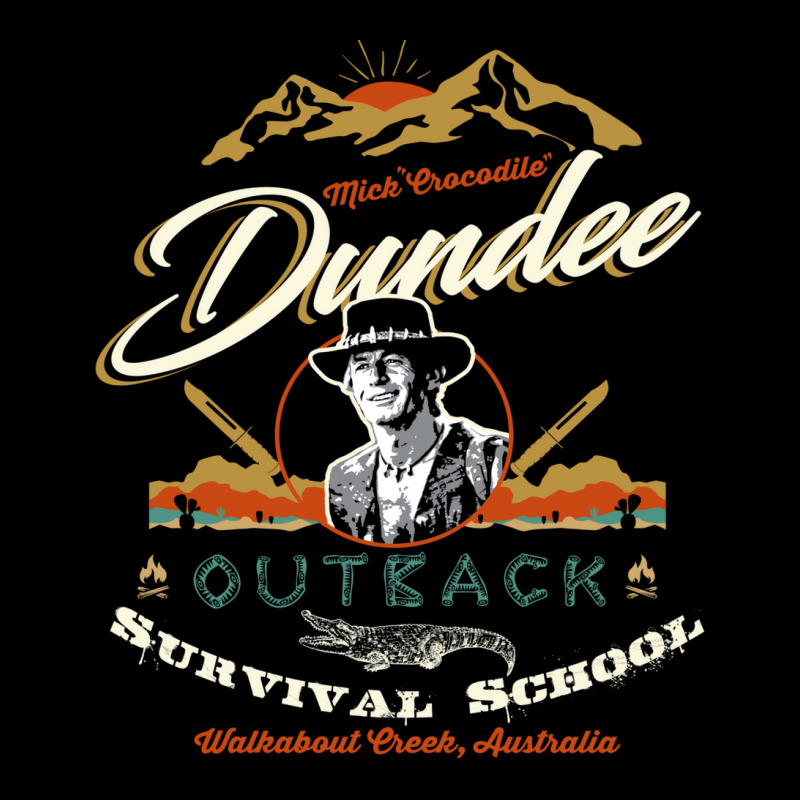 Crocodile Dundee Outback Survival School Fleece Short by yaelimargidd | Artistshot