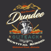 Crocodile Dundee Outback Survival School Vintage Hoodie And Short Set | Artistshot