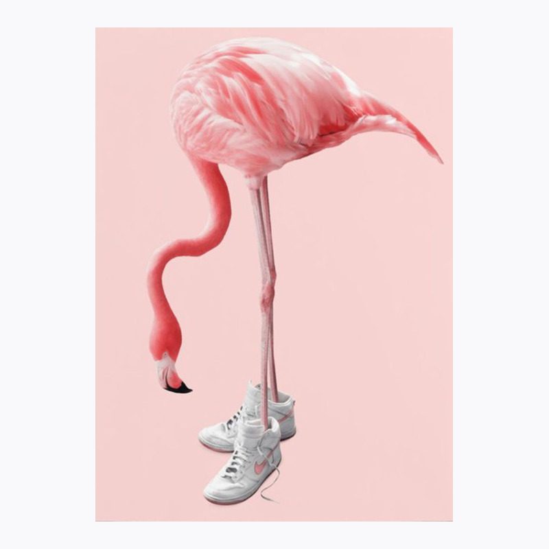 Sneaker Flamingo T-Shirt by timothywolcott | Artistshot