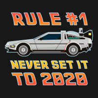 Never Set It To 2020 Time Traveling Car Flannel Shirt | Artistshot