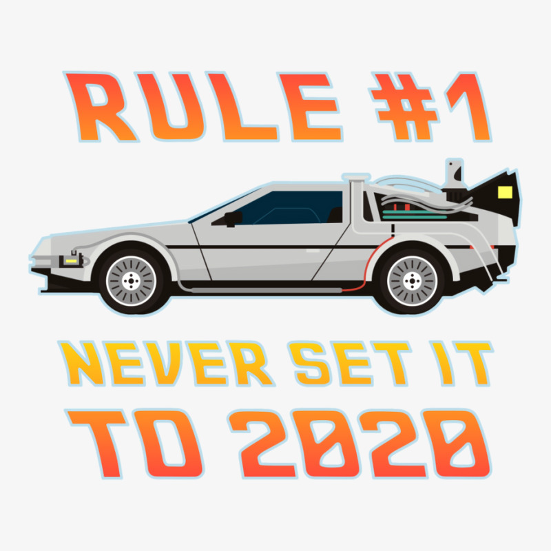 Never Set It To 2020 Time Traveling Car Ladies Fitted T-Shirt by rutvazkorsmoq | Artistshot