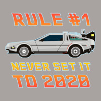 Never Set It To 2020 Time Traveling Car Racerback Tank | Artistshot