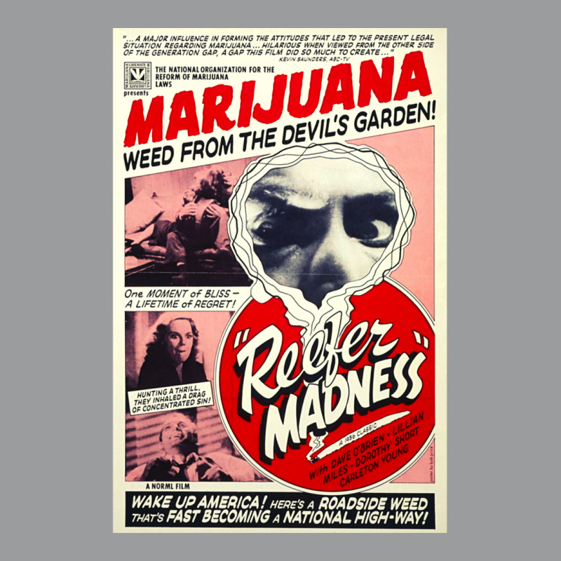 Reefer Madness   (1938)   Vintage Retro Classic Film Poster Classic T-shirt by damblydutcan | Artistshot