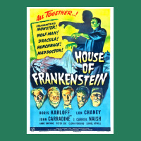 House Of Frankenstein  Vintage Universal Horror Film Poster Classic  T T-shirt | Artistshot