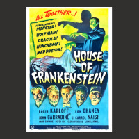 House Of Frankenstein  Vintage Universal Horror Film Poster Classic  T Champion Hoodie | Artistshot