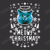 Black Cat Kitty Christmas Cat Holy Blue Cat Meowy Christmas Kitten Cat Vintage Short | Artistshot