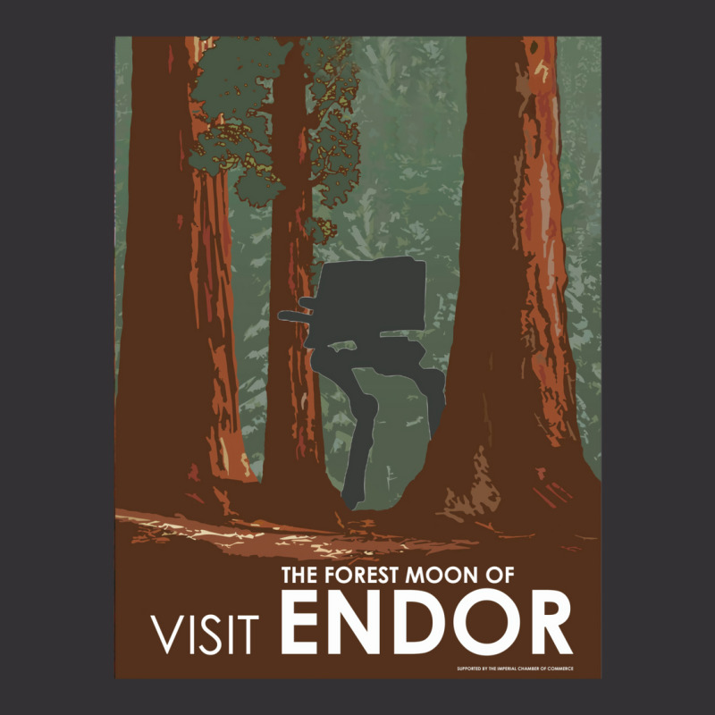 Visit Endor Vintage Hoodie by enaitzriskusq | Artistshot