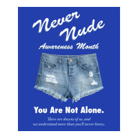 Never Nude Awareness Month Poster Music Men's T-shirt Pajama Set | Artistshot