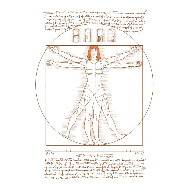 Vitruvian Leeloo Zipper Hoodie by enaitzriskusq | Artistshot