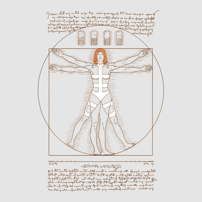 Vitruvian Leeloo Exclusive T-shirt by enaitzriskusq | Artistshot