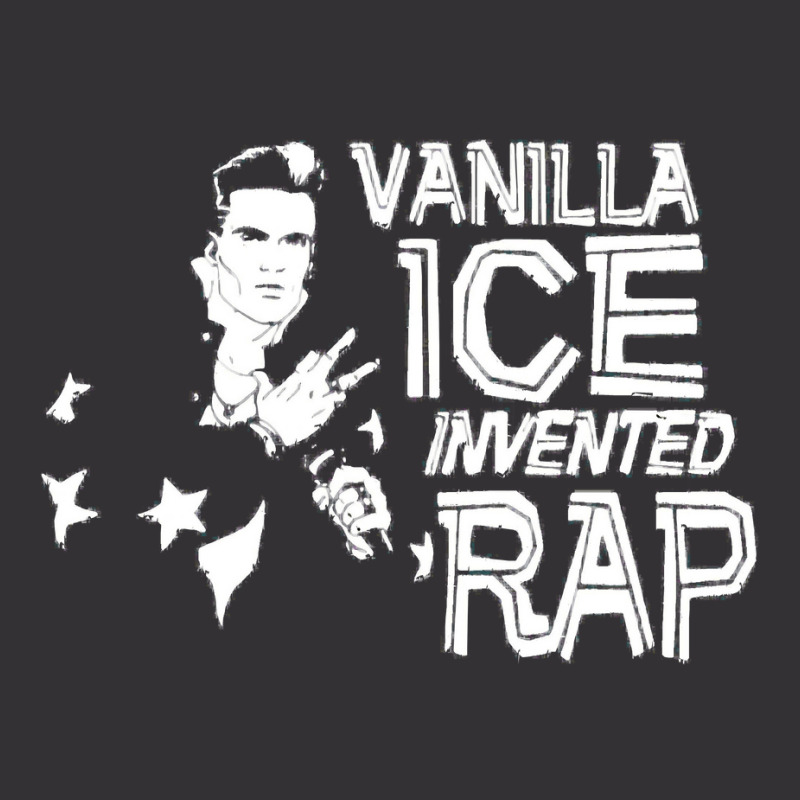 Vanilla Ice Invented Rap Vintage Hoodie | Artistshot