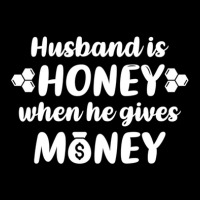 Husband Is Honey When He Gives Money (green Bg) .png Adjustable Cap | Artistshot