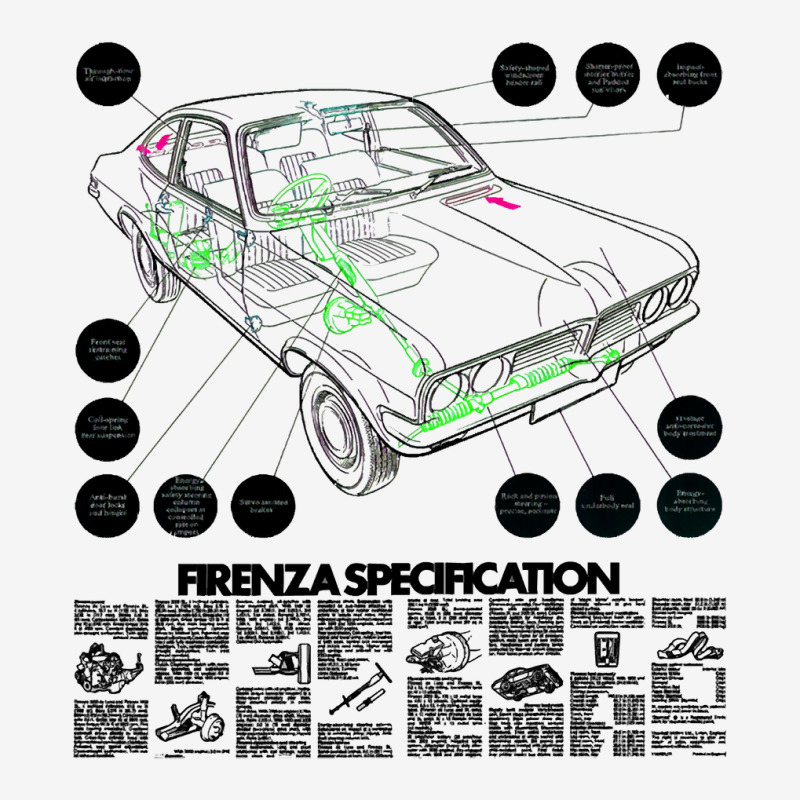 Vauxhall Firenza   Brochure Toddler 3/4 Sleeve Tee by LarryArtist | Artistshot