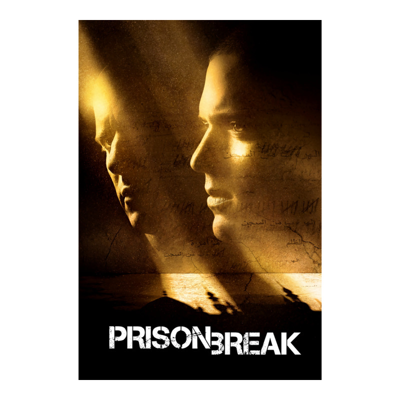 Prison Break Faces Poster Red 3/4 Sleeve Shirt | Artistshot