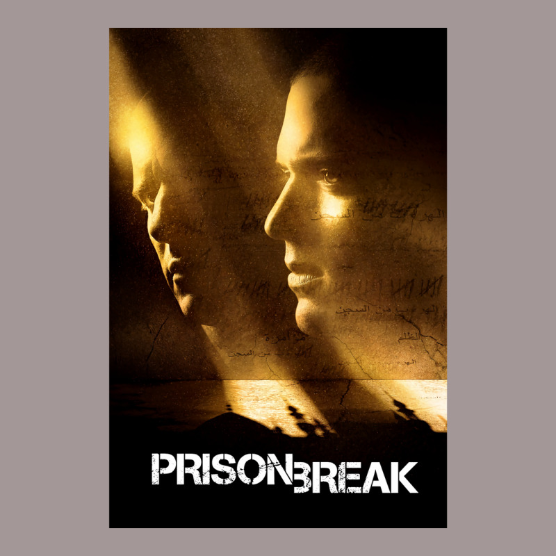 Prison Break Faces Poster Red Vintage Hoodie | Artistshot