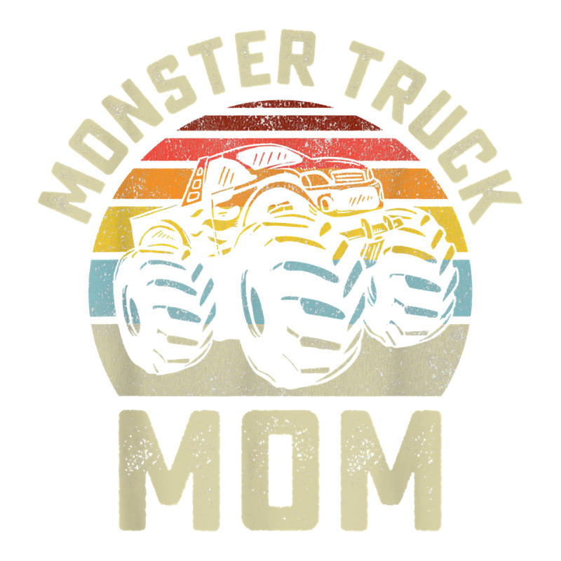 Monster Truck Mom Vintage Retro Style Women T Shirt Maternity Scoop Neck T-shirt by kogmor58594 | Artistshot