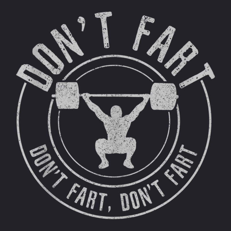 Don't Fart   Funny Weightlifting Power Lifting Bodybuilding Tank Top Unisex Sherpa-lined Denim Jacket | Artistshot