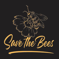 Save The Bees T-shirt | Artistshot