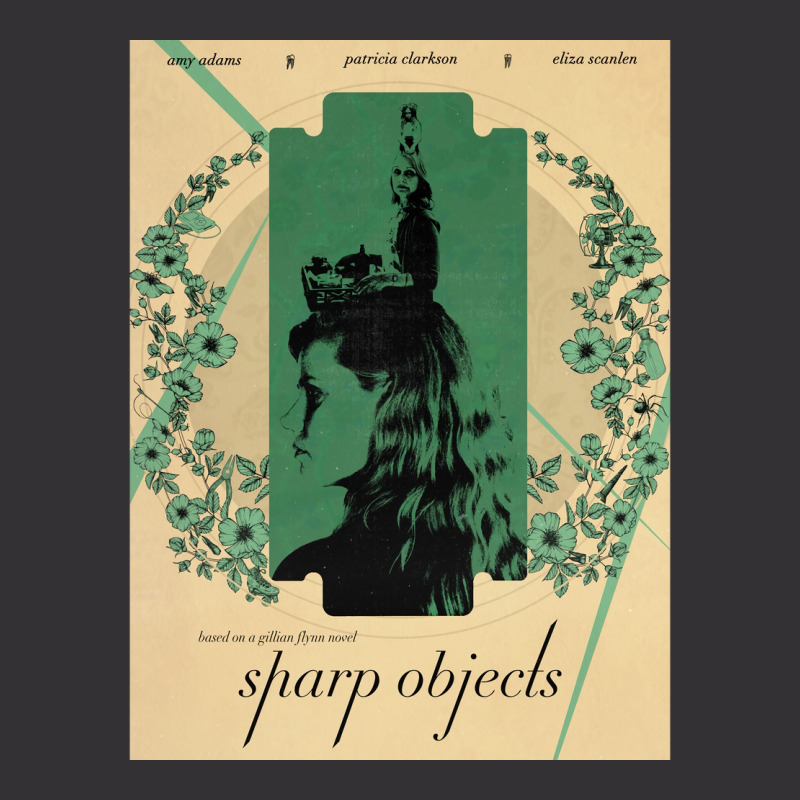 Sharp Objects Poster Poster Tumblr Vintage Hoodie | Artistshot