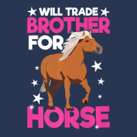 Trending Will Trade Brother For Horse Haflinger Horse Men Denim Jacket | Artistshot