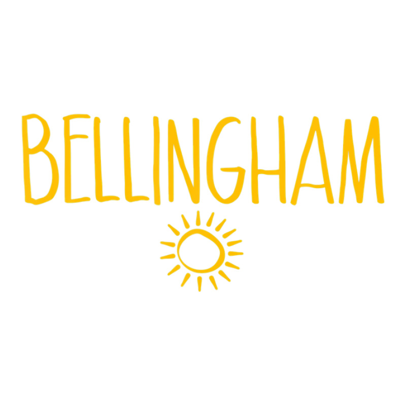 Bellingham Washington Drawing Of Sun Amber Print Unisex Hoodie | Artistshot