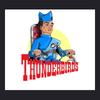 Thunderbirds Classic Tracy Poster Unisex Sherpa-lined Denim Jacket | Artistshot