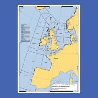 Uk Shipping Forecast Map  Blue Nostalgia Cute Zipper Hoodie | Artistshot