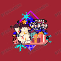 Christmas T Shirt Merry Christmas Bad Cat Not Amused Long Sleeve Shirts | Artistshot