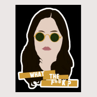 Wtf Motivational Rae Poster Blue Pocket T-shirt | Artistshot