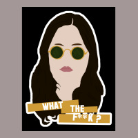 Wtf Motivational Rae Poster Blue Vintage Hoodie | Artistshot