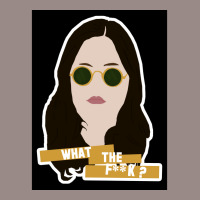 Wtf Motivational Rae Poster Blue Vintage T-shirt | Artistshot