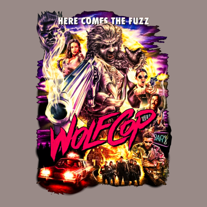 Wolfcop Vintage T-Shirt by enaitzriskusq | Artistshot