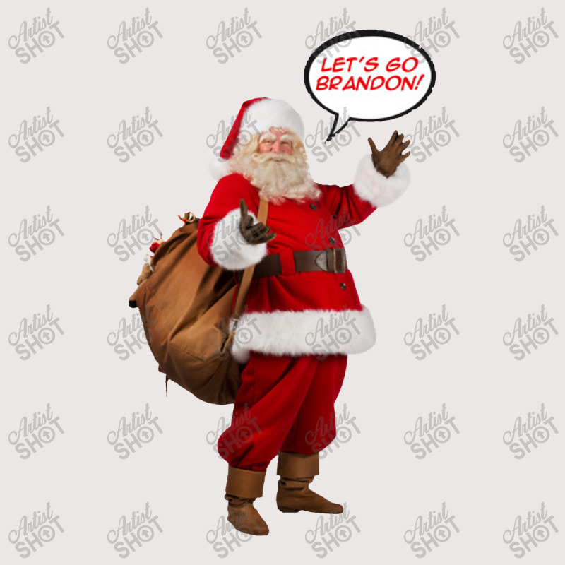 Santa Hates Biden Pocket T-shirt | Artistshot