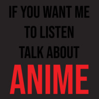 If You Want Me To Listen Talk About Anime Vintage Cap | Artistshot