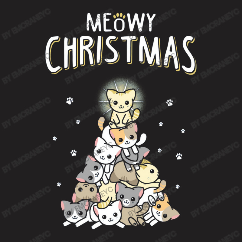 Ugly Cat Christmas Sweater Meow Christmas T-shirt | Artistshot