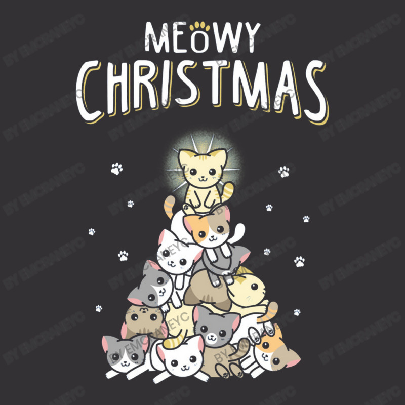 Ugly Cat Christmas Sweater Meow Christmas Vintage Hoodie | Artistshot