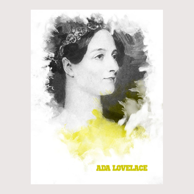 Ada Lovelace Painting Art Pocket T-shirt | Artistshot