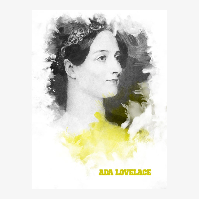 Ada Lovelace Painting Art Champion Hoodie | Artistshot