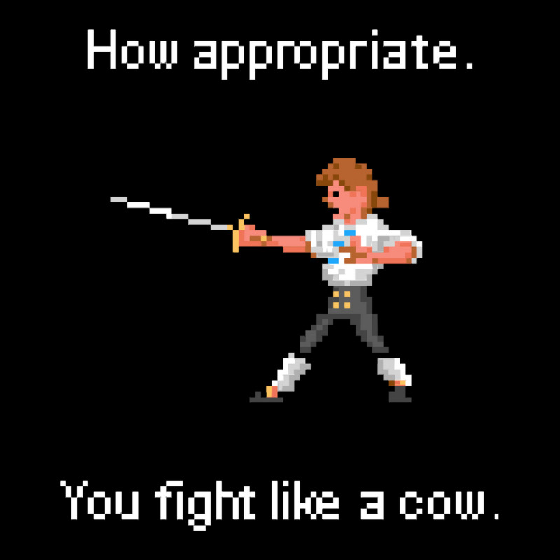 How Appropriate You Fight Like A Cow V-Neck Tee by MeganArtist | Artistshot