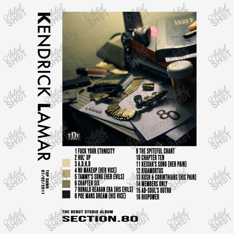 Kendrick Lamar - Section.80 Adjustable Cap by BLAVK | Artistshot