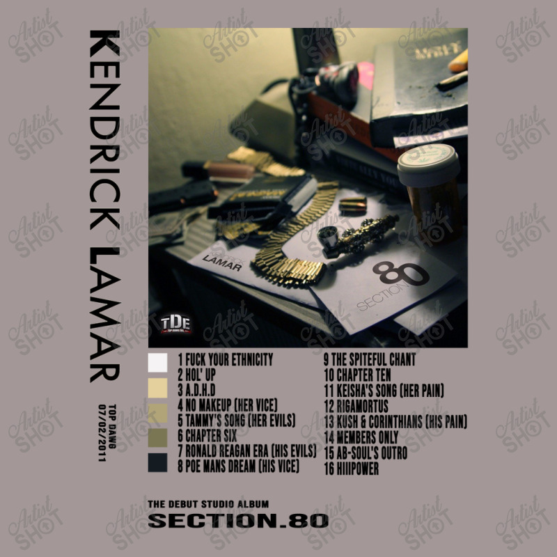 Kendrick Lamar - Section.80 Vintage Short by BLAVK | Artistshot