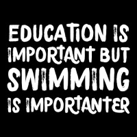 Education Is Important But Swimming Is Importanter Youth Jogger | Artistshot