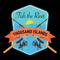 Trending Fish The River Thousand Islands Fishing St. Lawrence V-neck Tee | Artistshot