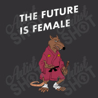 The Future Is Female Vintage Short | Artistshot