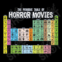 The Periodic Table Of Horror Movies Science Pocket T-shirt | Artistshot