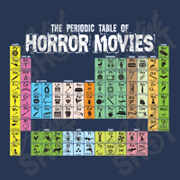 The Periodic Table Of Horror Movies Science Men Denim Jacket | Artistshot