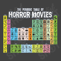 The Periodic Table Of Horror Movies Science Vintage T-shirt | Artistshot