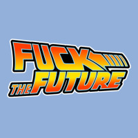 Fuck The Future (white Border) Racerback Tank | Artistshot