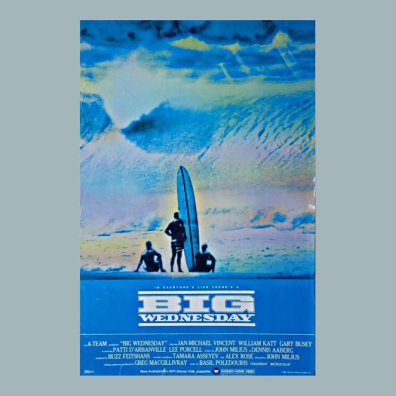 Big Wednesday Movie Poster Unisex Sherpa-lined Denim Jacket | Artistshot