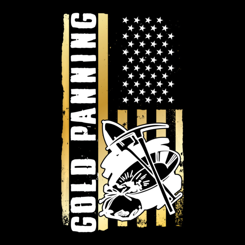 Limited Edition American Flag Gold Panning Gold Miner Treasure Hunting Long Sleeve Shirts by Bostic Walling | Artistshot